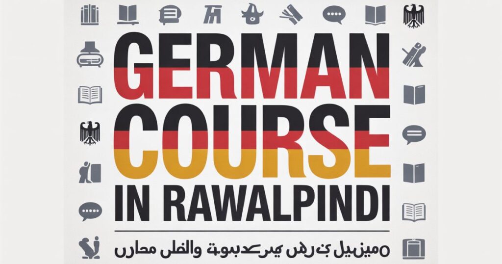 German Course in Rawalpindi with certified German language instructor teaching students