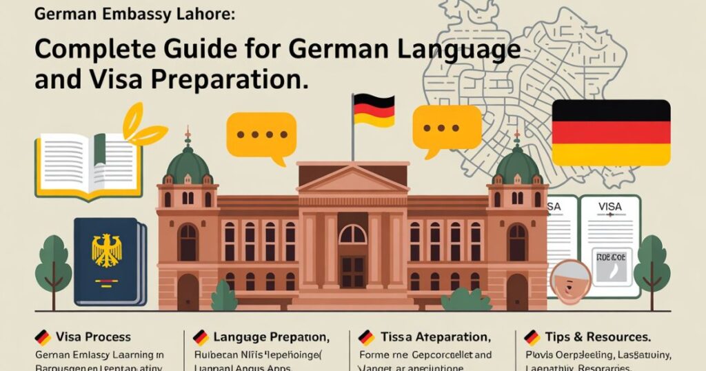 German language learning resources at German Embassy Lahore