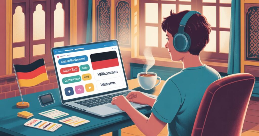 Instructor delivering an Online Course in Lahore through a virtual classroom platform.