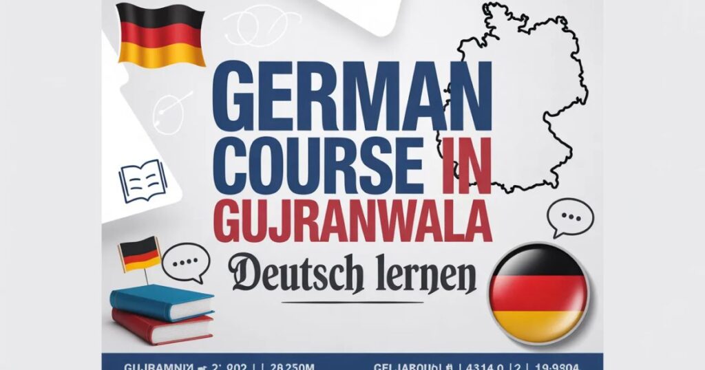 German Course in Gujranwala classroom with students learning German language