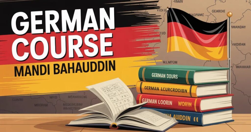 German Course in Mandi Bahauddin classroom training for beginners