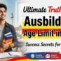 A vibrant educational feature image with the "German House" logo featuring a smiling young Pakistani student, focused on the true Ausbildung Age Limit in 2026.